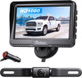 eRapta  Backup Camera with Monitor 4.3" License Plate Back up Camera for Car or Truck Vehicles Rear View Camera Reverse Camera with Night Vision  Waterproof