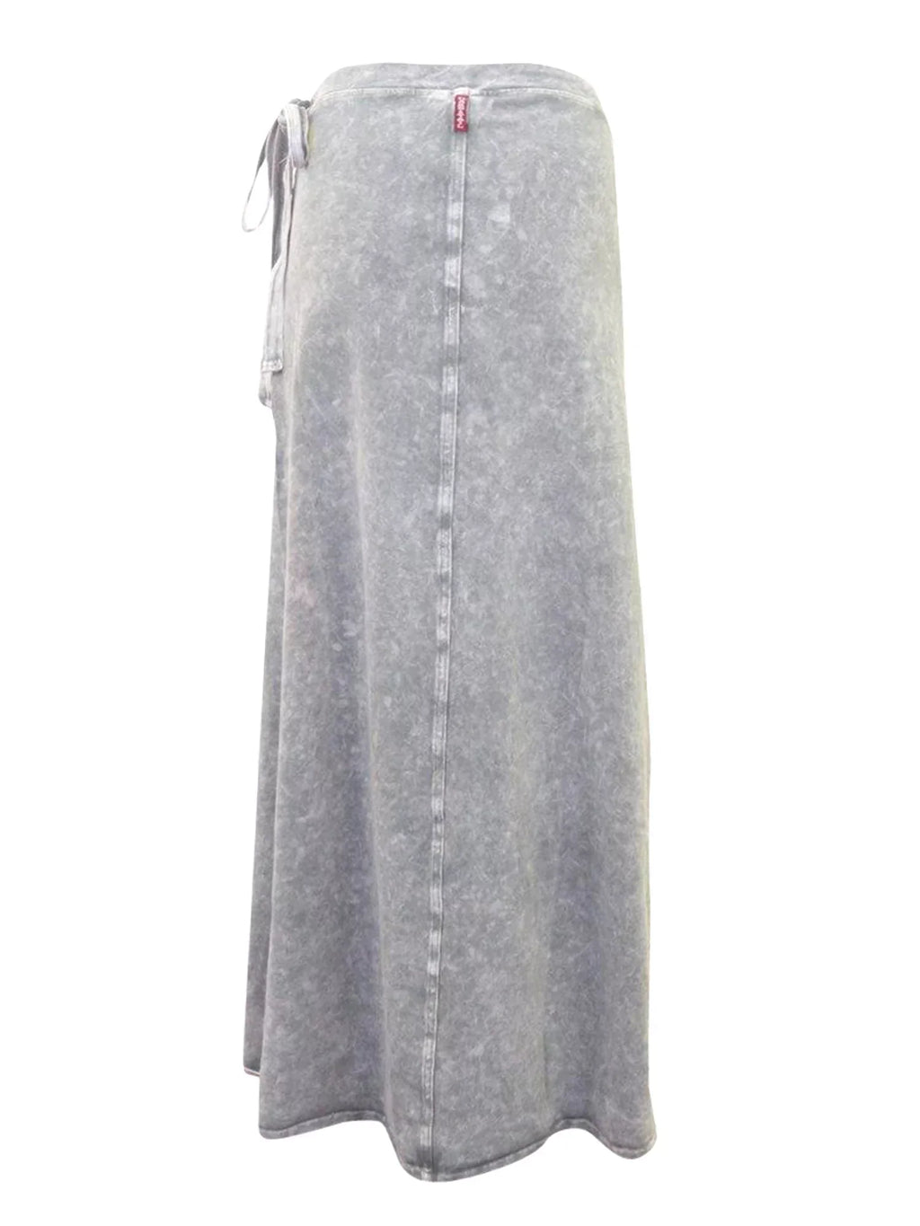 Hard Tail Long Wrap Skirt (-964)