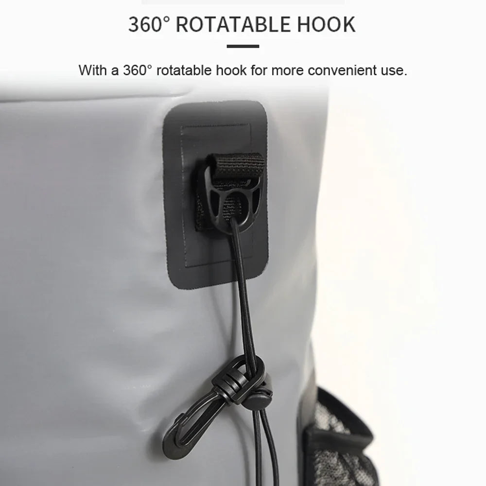 Storage Bag,40l Smooth Waterproof Paddle Standup Carry Handle 40l Paddle Standup Carry Handle Carry Standup Paddle With Carry Waterproof 40l Handle Standup Zipper Smooth Handle And 40l