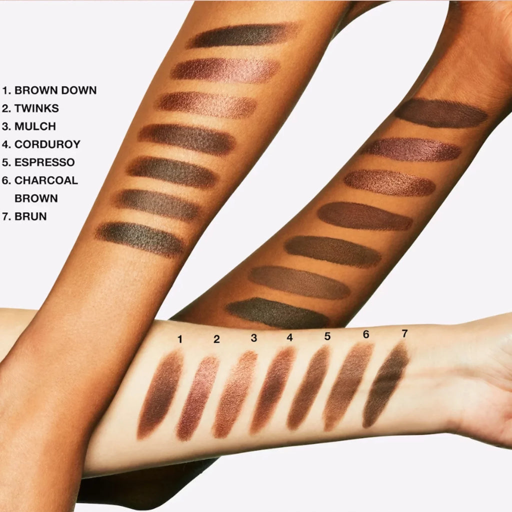 Cosmetics Eye Shadow Charcoal Brown Matte 1.5 g / 0.05 oz