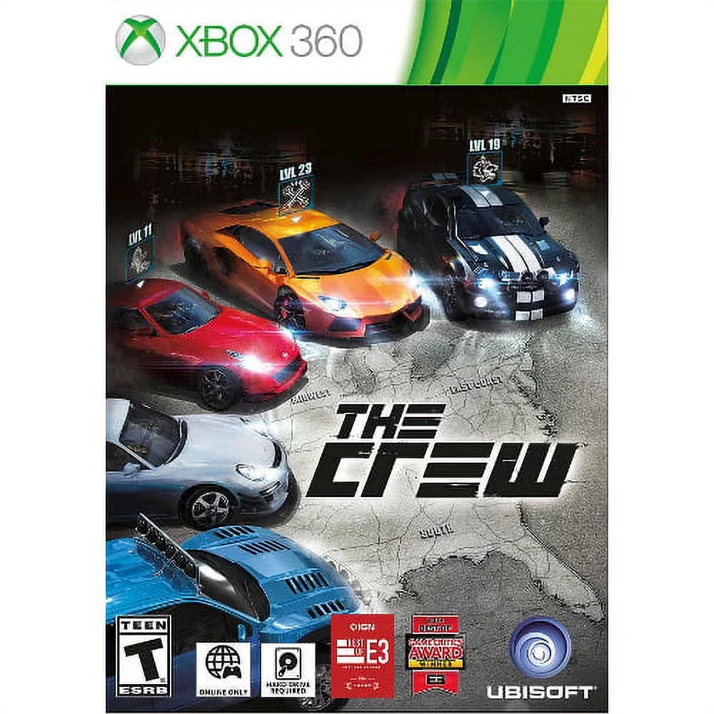 The Crew, Ubisoft,  360, 887256000455