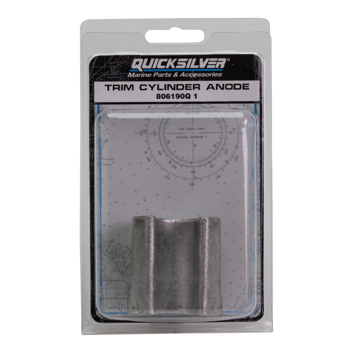 Quicksilver 806190Q 1 Trim Cylinder Anode Kit Aluminum