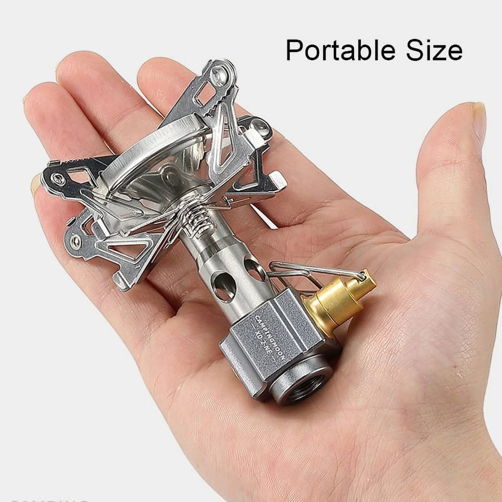 Camping Stove 3300W High Efficiency Backpacking Stove for Quick and Easy Cooking on Go