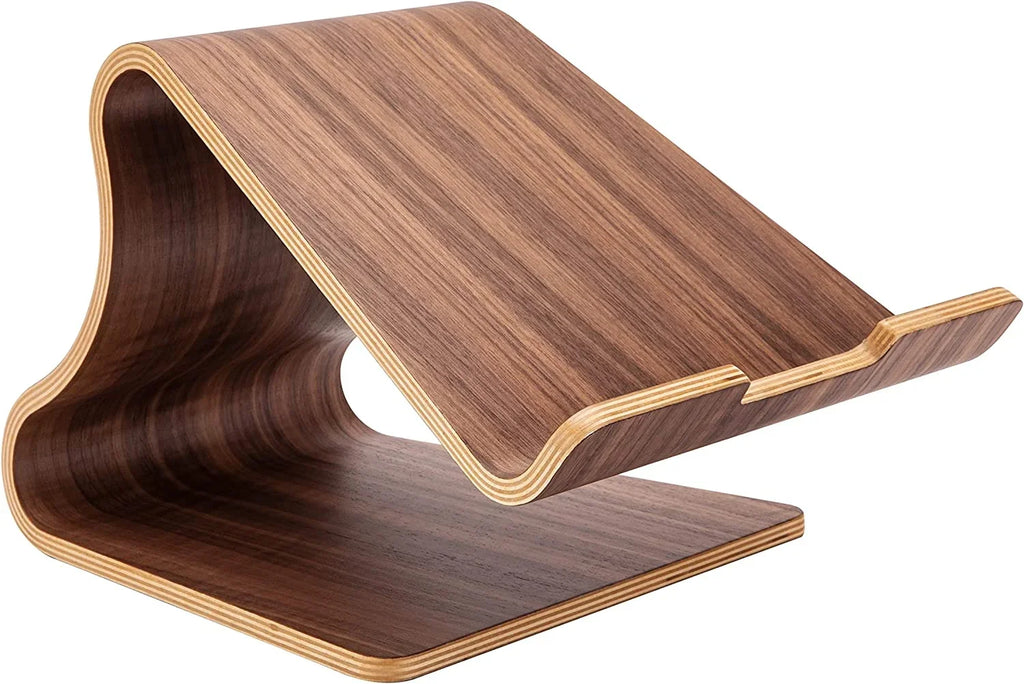 Laptop Holder，Wood MacBook Stand，Sturdy and Stable，No Need to Install a Universal Notebook Cooling