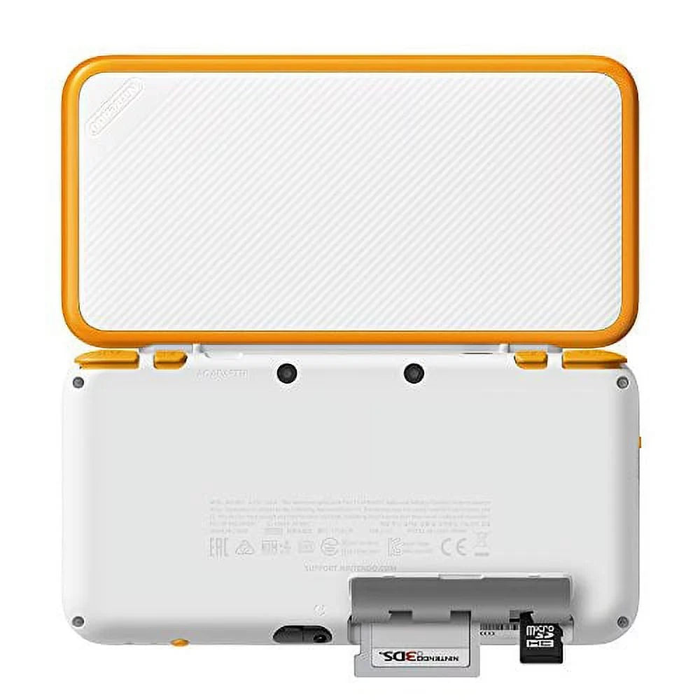 Restored Nintendo New 2DS  White Orange Gaming Console w/ Stylus  Card and Charger (Refurbished)