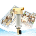 KingFurt Spin Down Sediment Filter - Durable 316L Material, Reusable Design to Save Costs - Fits All Pipes, Easy Maintenance