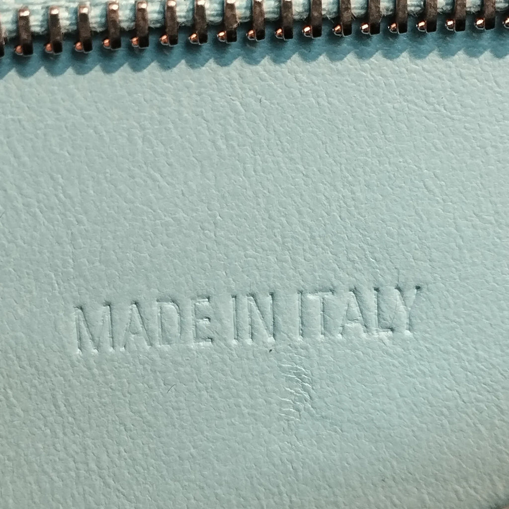Pre-Owned Authenticated Balenciaga Hourglass  Satchel Calf Leather Blue Unisex (Good)