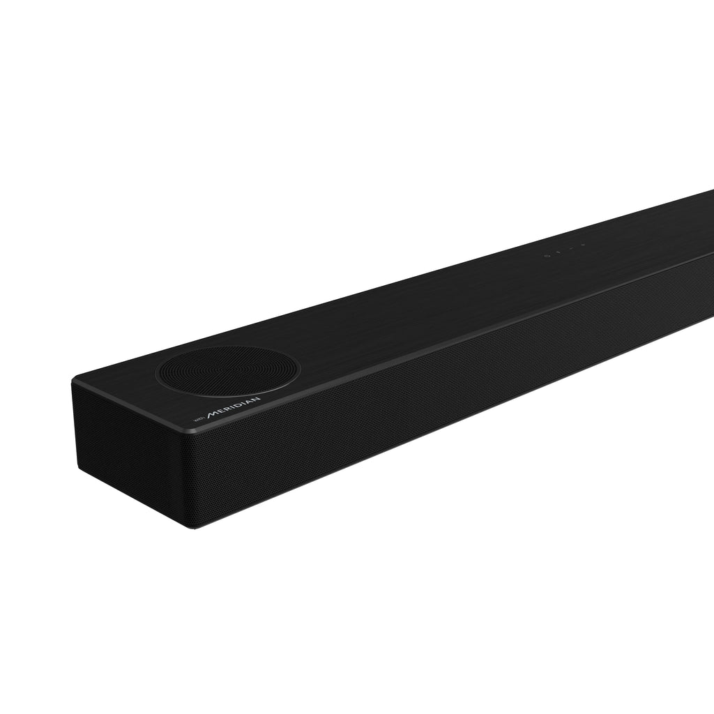 Restored  3.1.2 Channel High Res Audio Soundbar with Dolby Atmos and 4K Pass-Through,  (Refurbished)