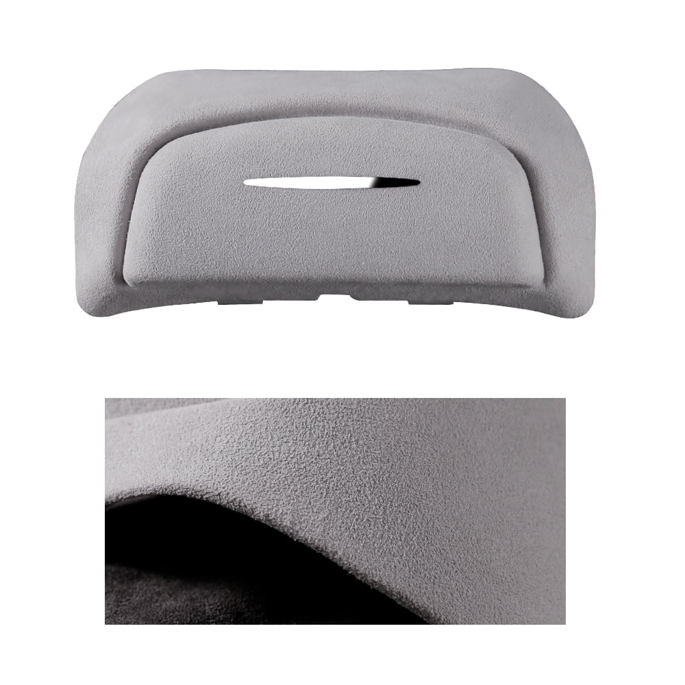 Meterk Car Glasses Case Eyewear Box Sunglasses Holder Automotive Interior Storage Box Easy Installation Replacement for Tesla Model
