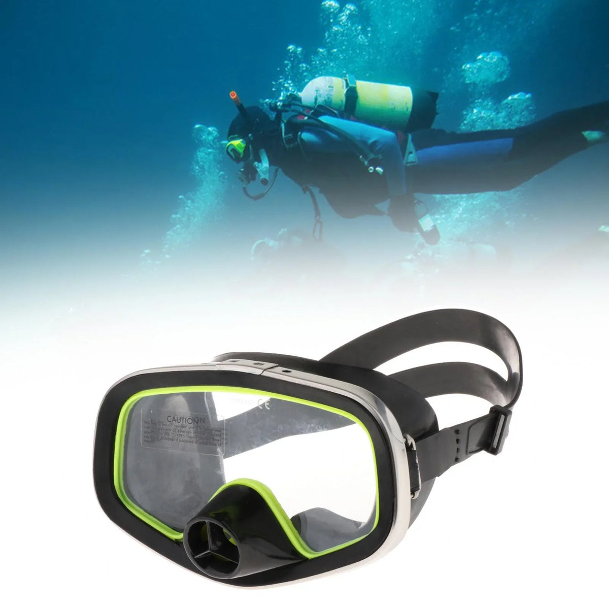 Diving , Snorkel Goggles, Lightweight Snorkel Goggles, Swimming Goggles, Pool Surf Swimming Goggles, Snorkel Diving Yellow