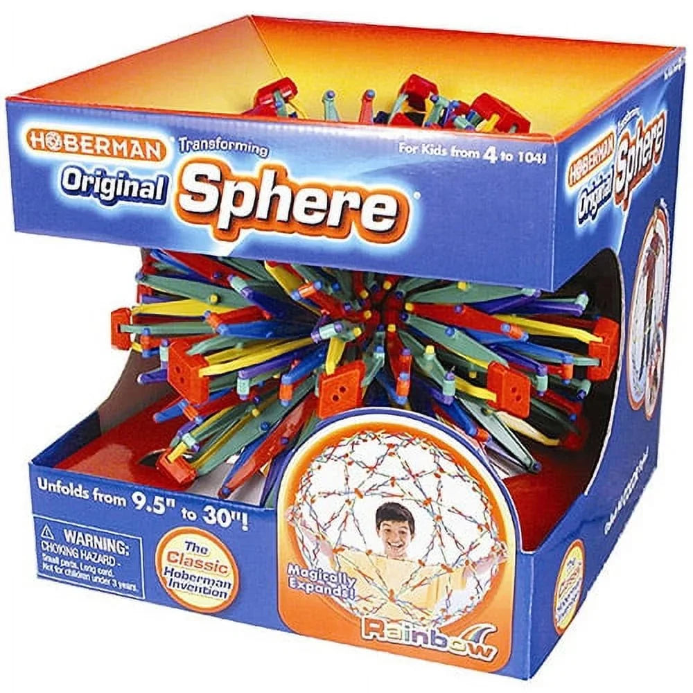 Tedco Toys  Hoberman Original Rainbow Sphere