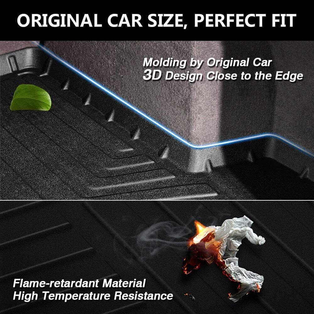 for Jeep Cherokee 2019-2023 Waterproof Custom Carpets Trunk Liner  Cargo Mats