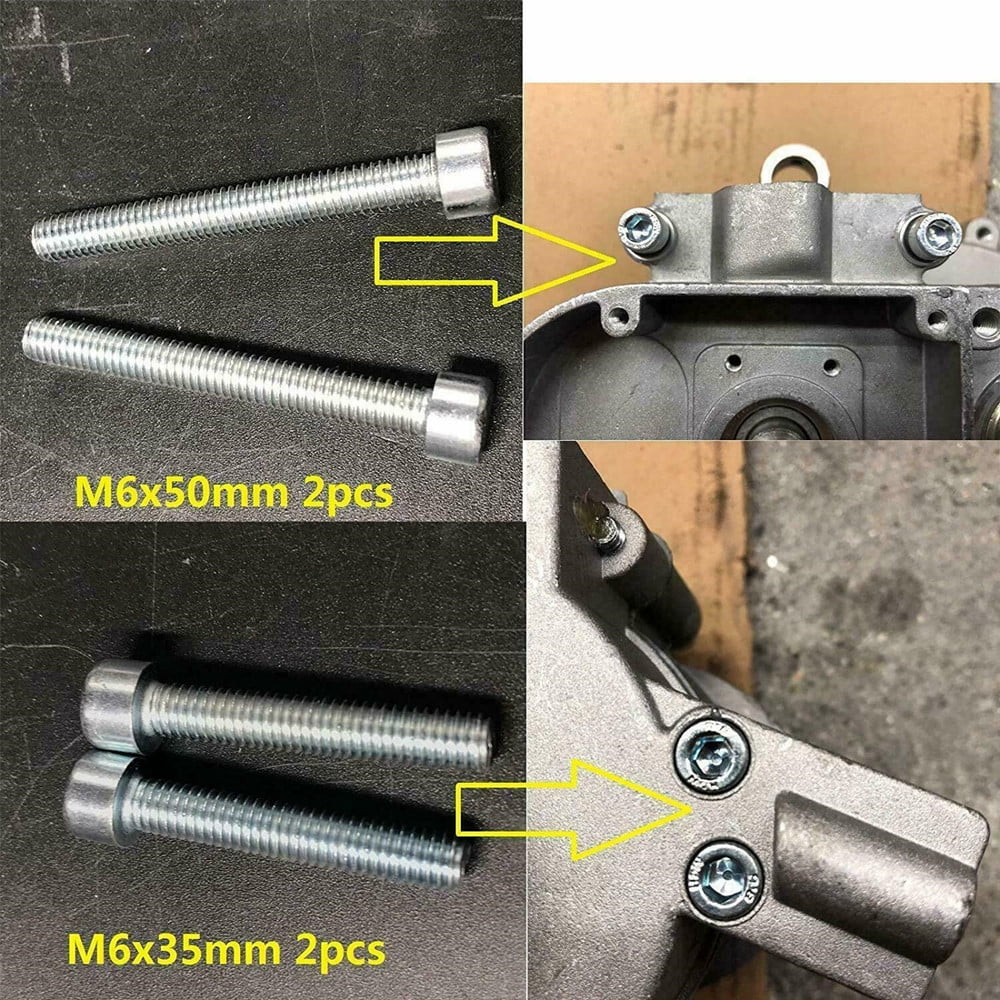 Motor Bolts, Studs, Screws, Washers Set for 2 Stroke yd100/66cc/80cc Engine Kit Gas Bike