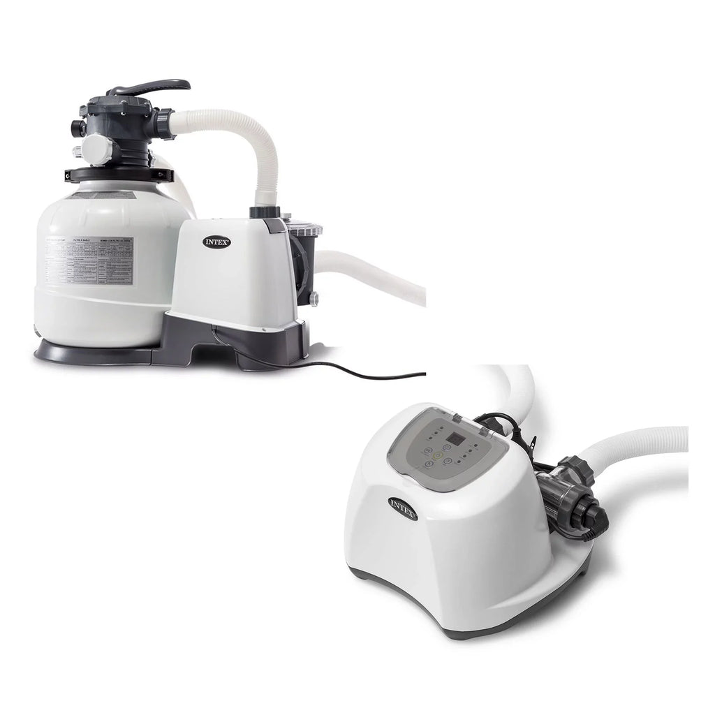 Intex 2800  Pool Sand Filter Pump w/Krystal Clear Saltwater System