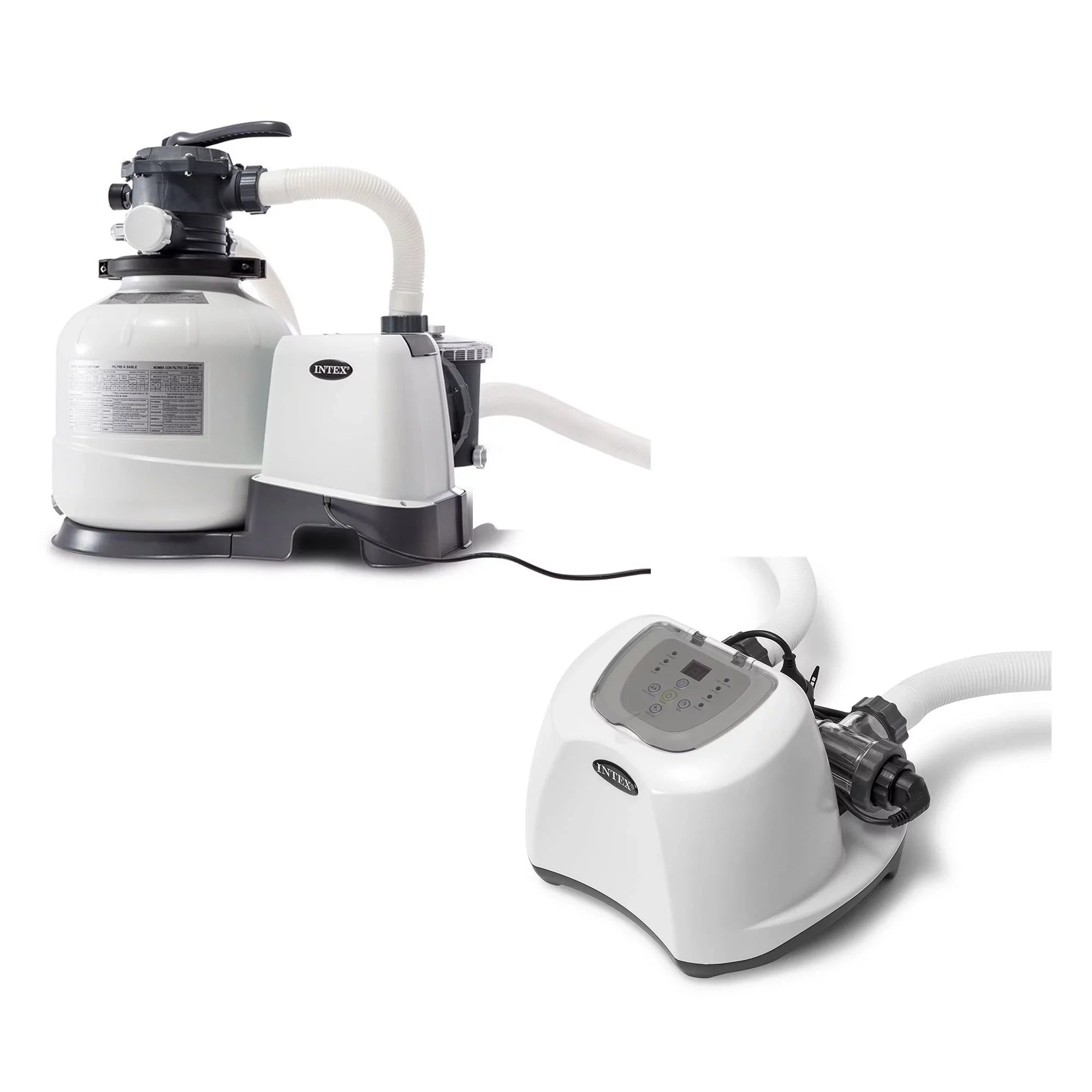 Intex 2800  Pool Sand Filter Pump w/Krystal Clear Saltwater System