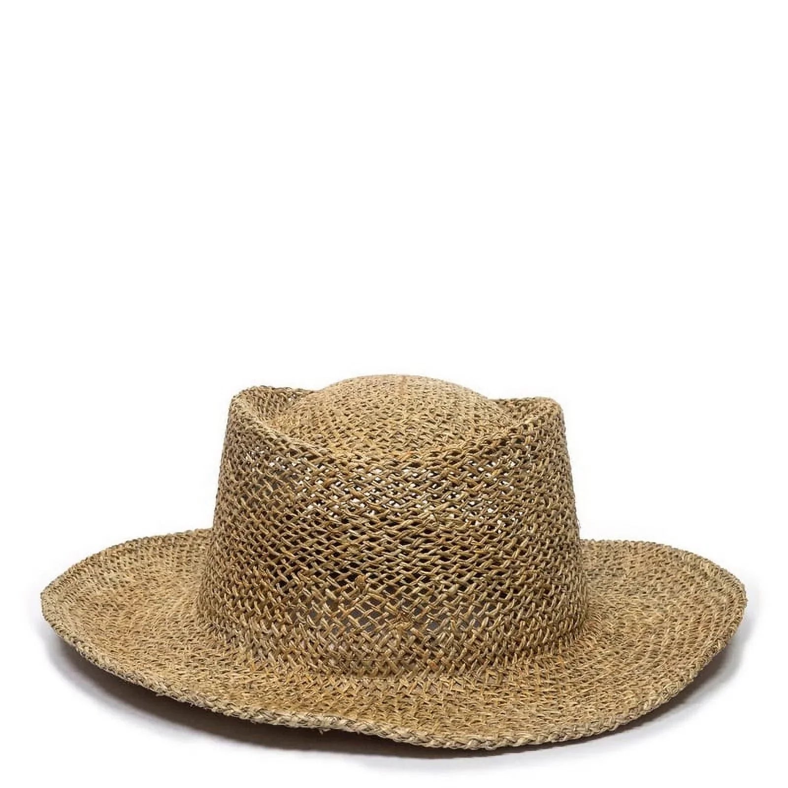 Outdoor Cap -100 Gambler Straw Hat-Natural