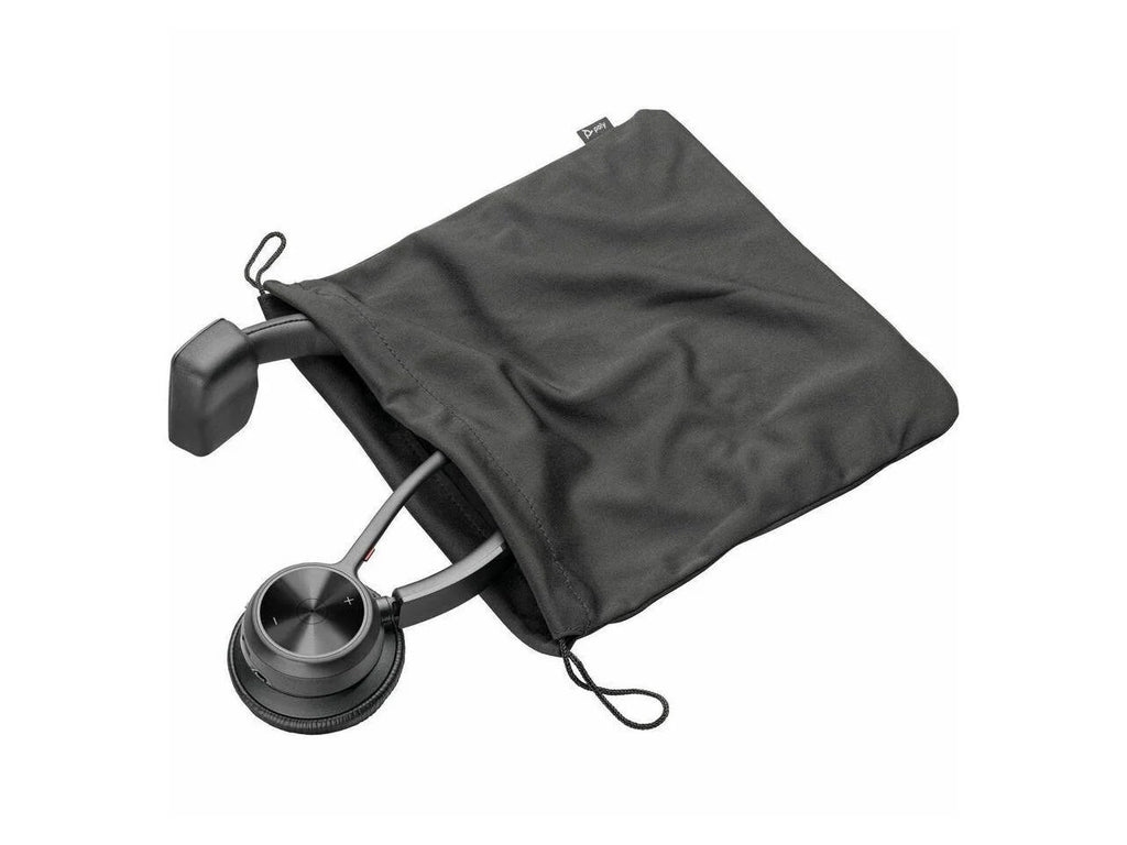 Poly Voyager 4310 - Headset with Charge Stand - Siri, Google Assistant - Mono - Wireless - Bluetooth - 298.6 ft - 20 Hz - 20 kHz - Over-the-head, On-ear - Monaural - Ear-cup - Electret Condense...