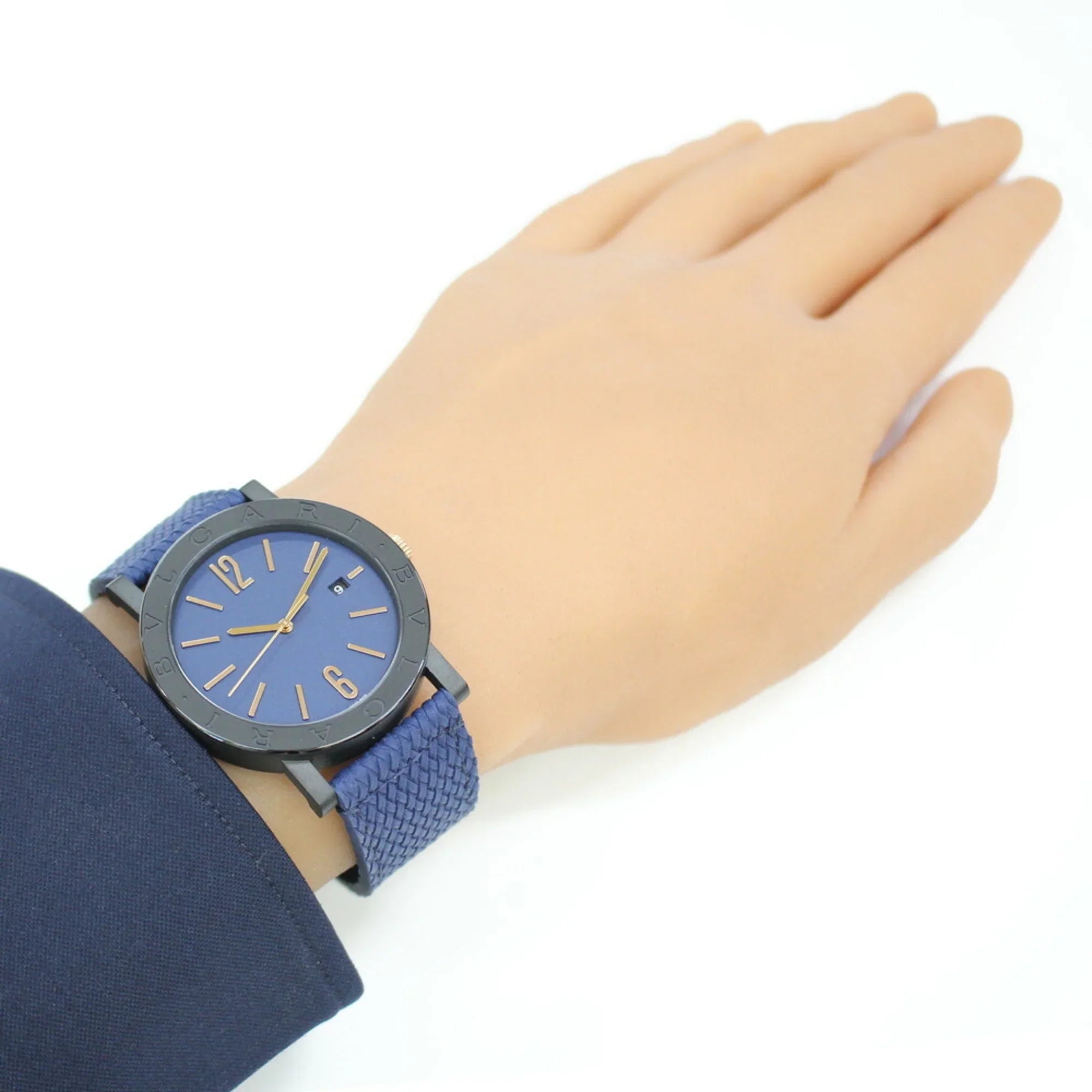 Pre-Owned Bvlgari  watch stainless steel  103133 self-winding men's (Good)