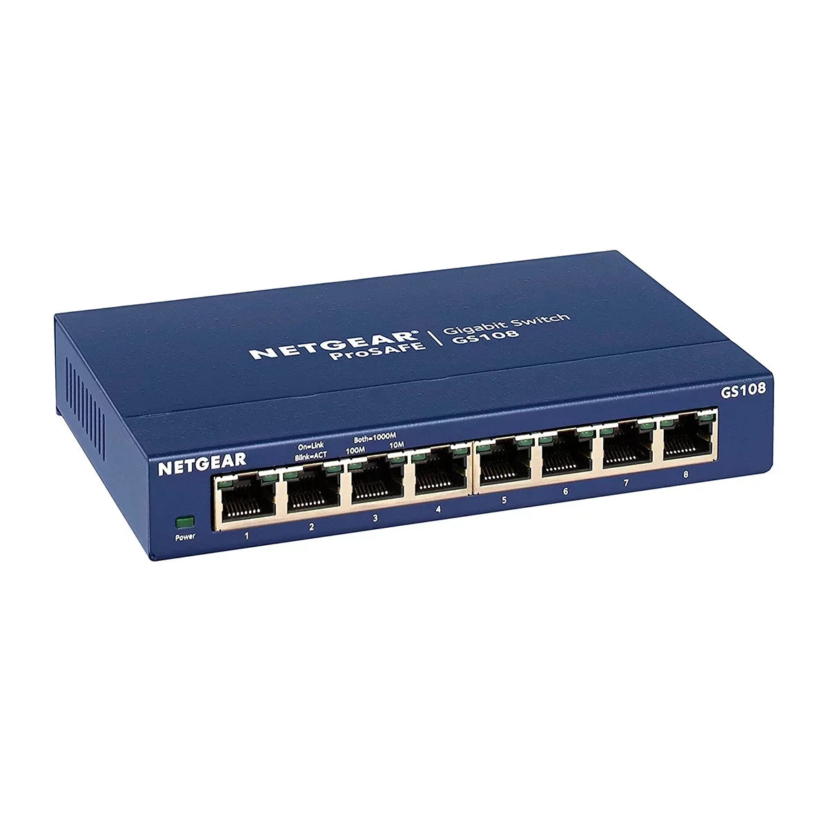 '- 8-Port Gigabit Ethernet Unmanaged Switch ()