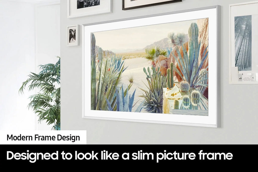 Samsung  55-inch The Frame 4K  Smart   with Samsung - Auto-Rotating Wall Mount (2022)