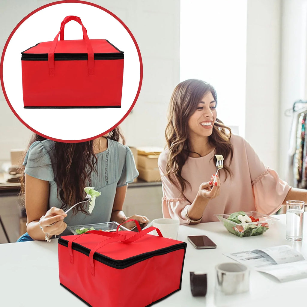 Homemaxs Baginsulated Lunch Delivery Thermal Grocery Tote Cooler Bags Warmer Portable Take Waterproof  Sea