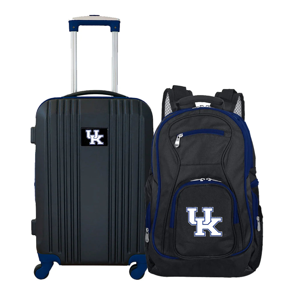 Black Kentucky Wildcats 2-Piece Luggage & Backpack Set
