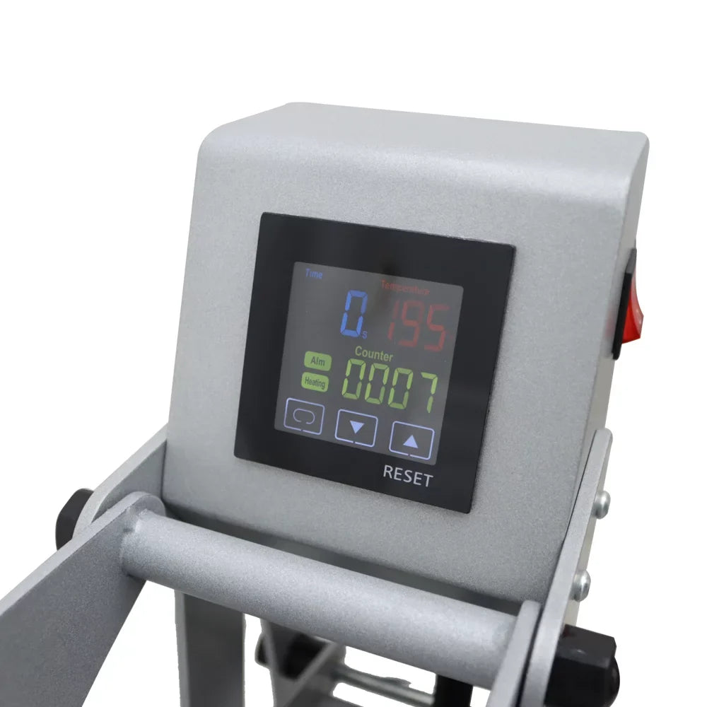 15x15in Heat Press Machine Magnetic Semi-Automatic Transfer for -Shirt Puzzle Pad Crafts