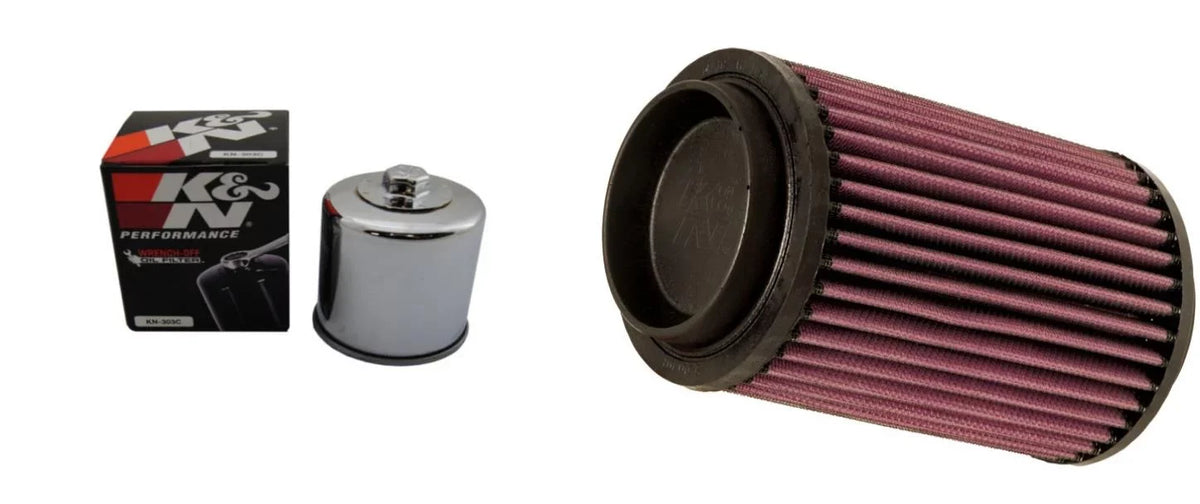 & Air and Oil Filter Chrome Kit for /  Xpedition 325 2000-2001