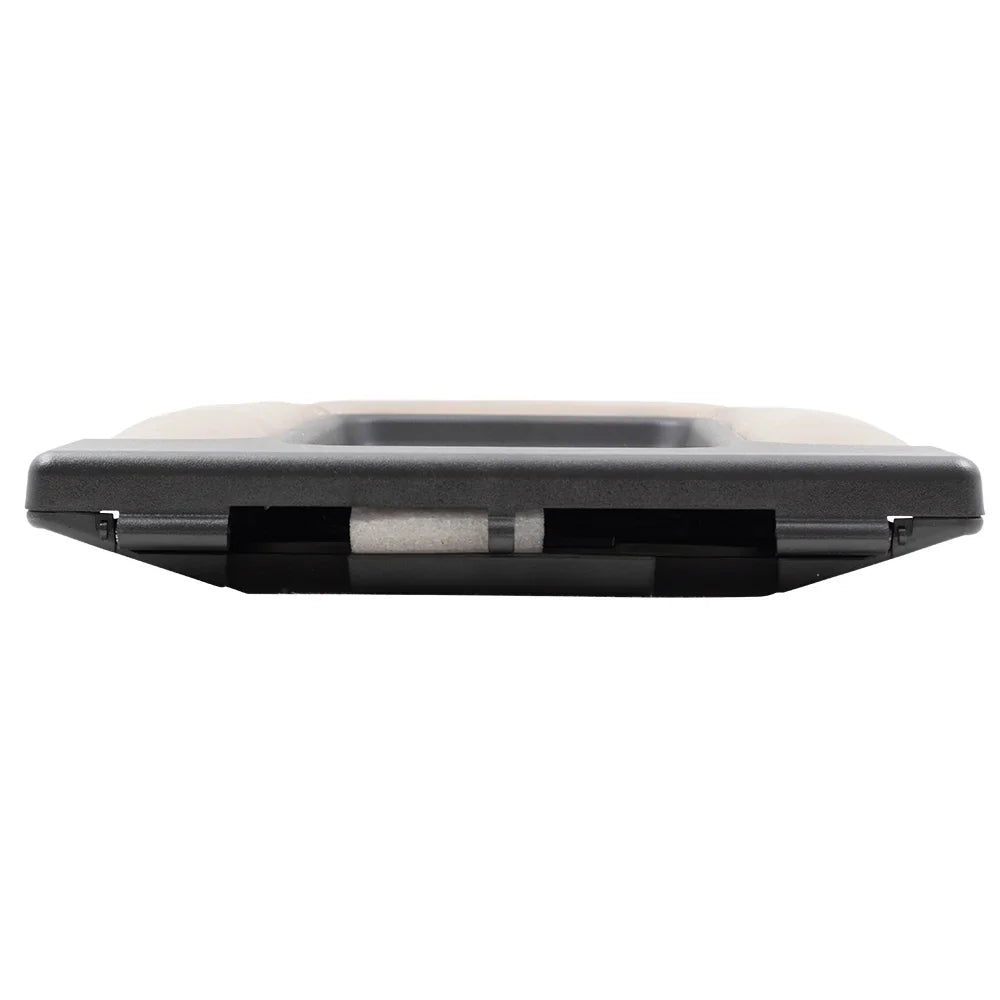 Brock Replacement Tan Center Console Lid Repair Kit Compatible with 2001-2006 Silverado Sierra Pickup Truck Tahoe Yukon &  19127366