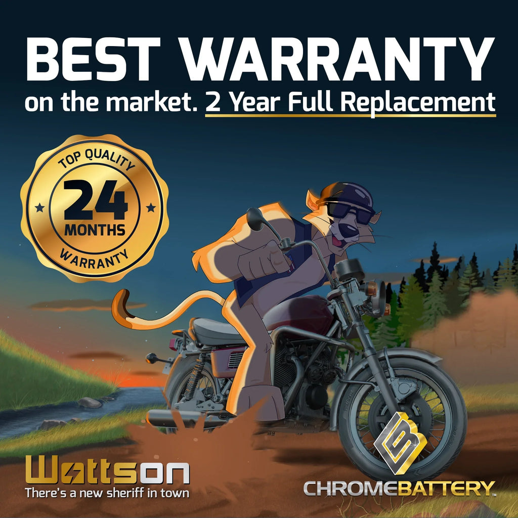 Zipp Battery - (16L- 12 Volt,14 Ah, 230 ) Jet Ski Battery for Kawasaki 300cc Js300 Ts Sx 1986
