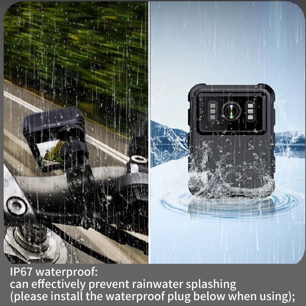 Jahy2Tech Full Colour 2"  Screen Black WiFi Action Helmet Cam 1080P  300W Camcorder  Waterproof Support 128G Memory Loop Record