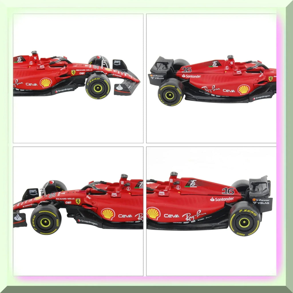 Ferrarii -75#16 . Leclerc 2022 Diecast Speedster: Rev Up Your Collection!