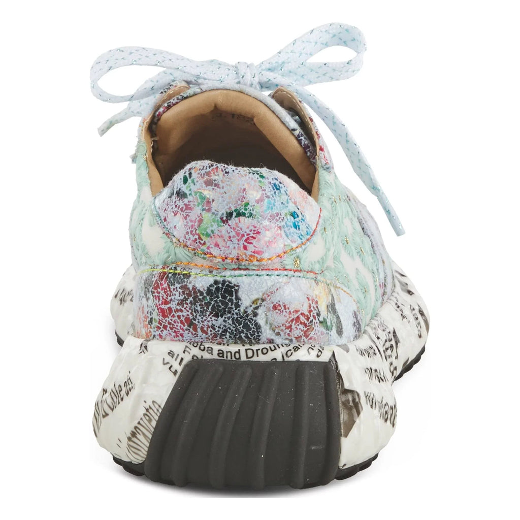 Spring Step 'Artiste Women's Daisymae Fashion Sneaker Blue Multi  42 /  10.5-11