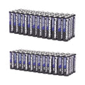 200 Pack Wholesale Lot Panasonic Heavy Duty Batteries 100  + 100  Batteries