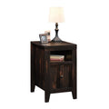 Sauder Dakota Pass End Table, Char Pine Finish