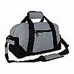 Gray  14" Mini Duffle Small Size Gym Sports Travel Overnight Bag For Unisex