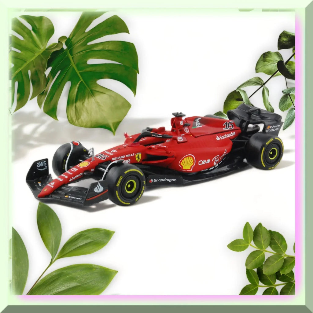 Ferrarii -75#16 . Leclerc 2022 Diecast Speedster: Rev Up Your Collection!