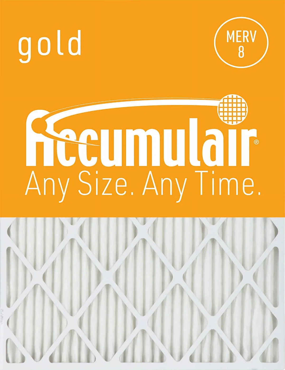 Accumulair Gold 20x25x2  8 Air Filter (4 Pack)