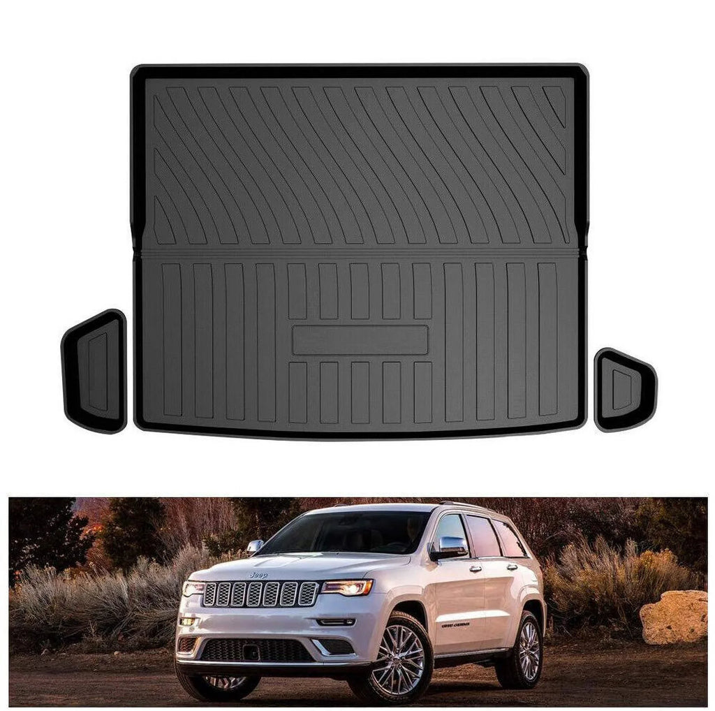 for Jeep Cherokee 2019-2023 Waterproof Custom Carpets Trunk Liner  Cargo Mats