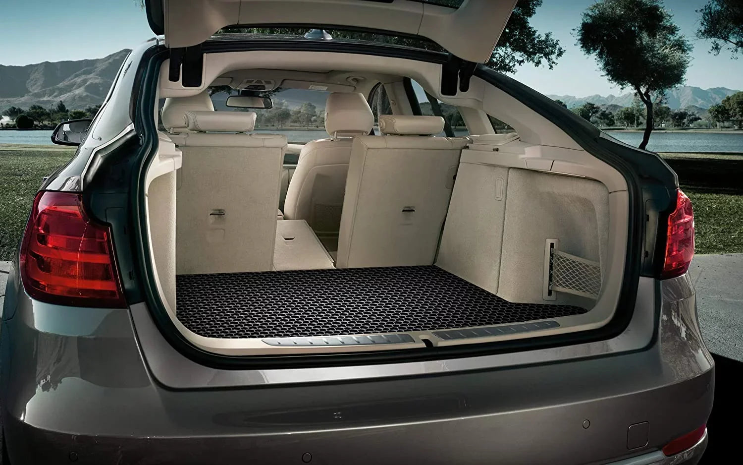Cargo/Trunk Mat Accessories Compatible with Ford Edge - All Weather - Heavy Duty - (Made in ) - 2021
