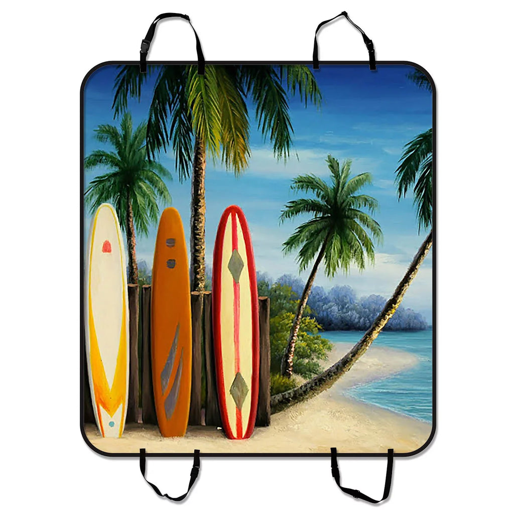 Amazing Surfboards Pet Car Seat Cover Dog Car Seat Mat Hammock Cargo Mat Trunk Mat For Cars Trucks and  54x60 inches