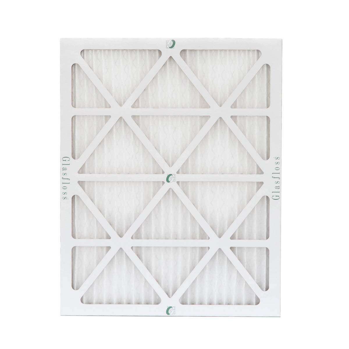 16x20x1  13 Pleated  Furnace Air Filters by Glasfloss Industries. 6 Pack