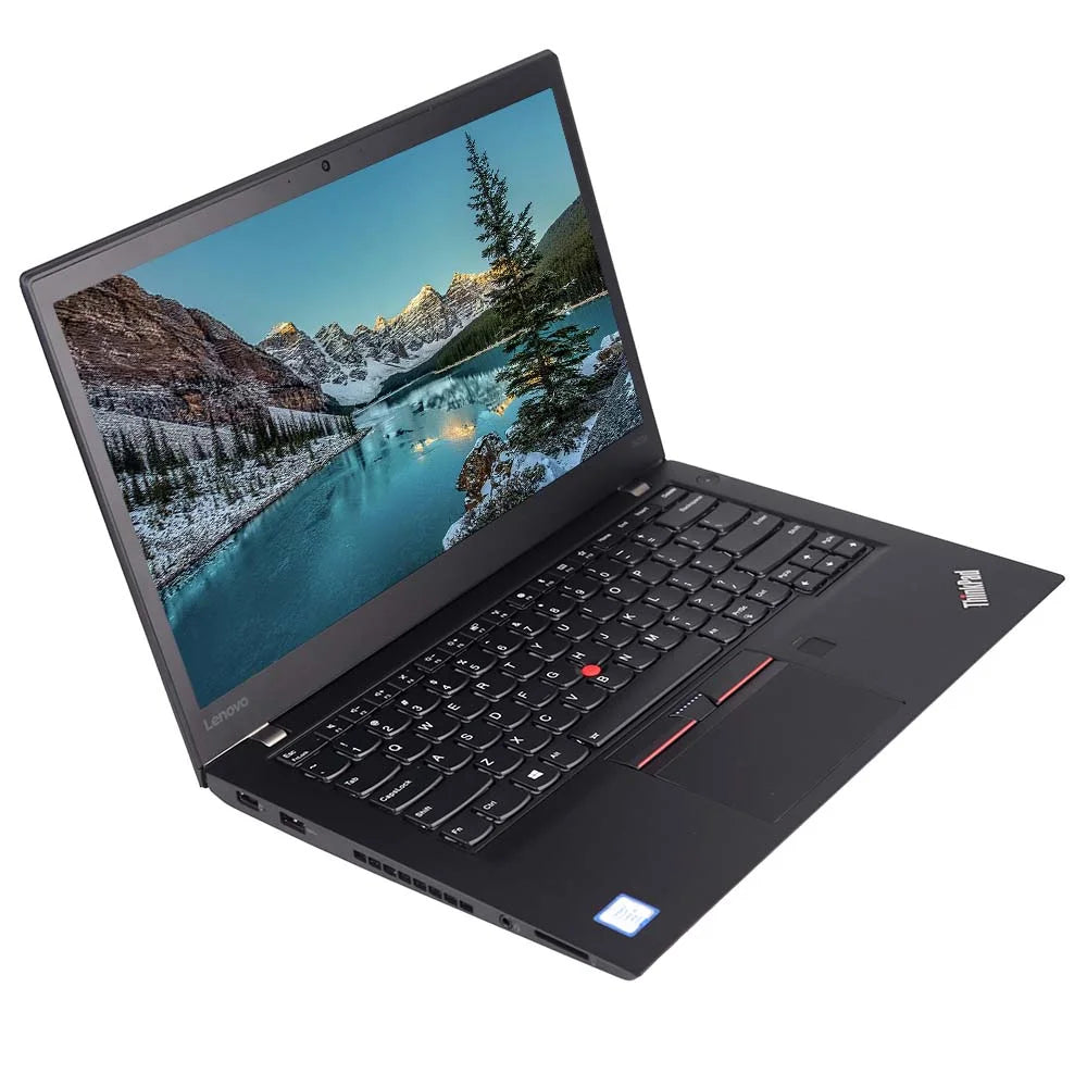 Restored Used Slim Laptop Lenovo ThinkPad T470s 14" Laptop Computer Windows 10 Pro Intel Core i5 2.40 GHz 8GB 256  Wi-Fi Webcam Bluetooth 4.1  - Backlit Keyboard - Laptop  (Refurbished)