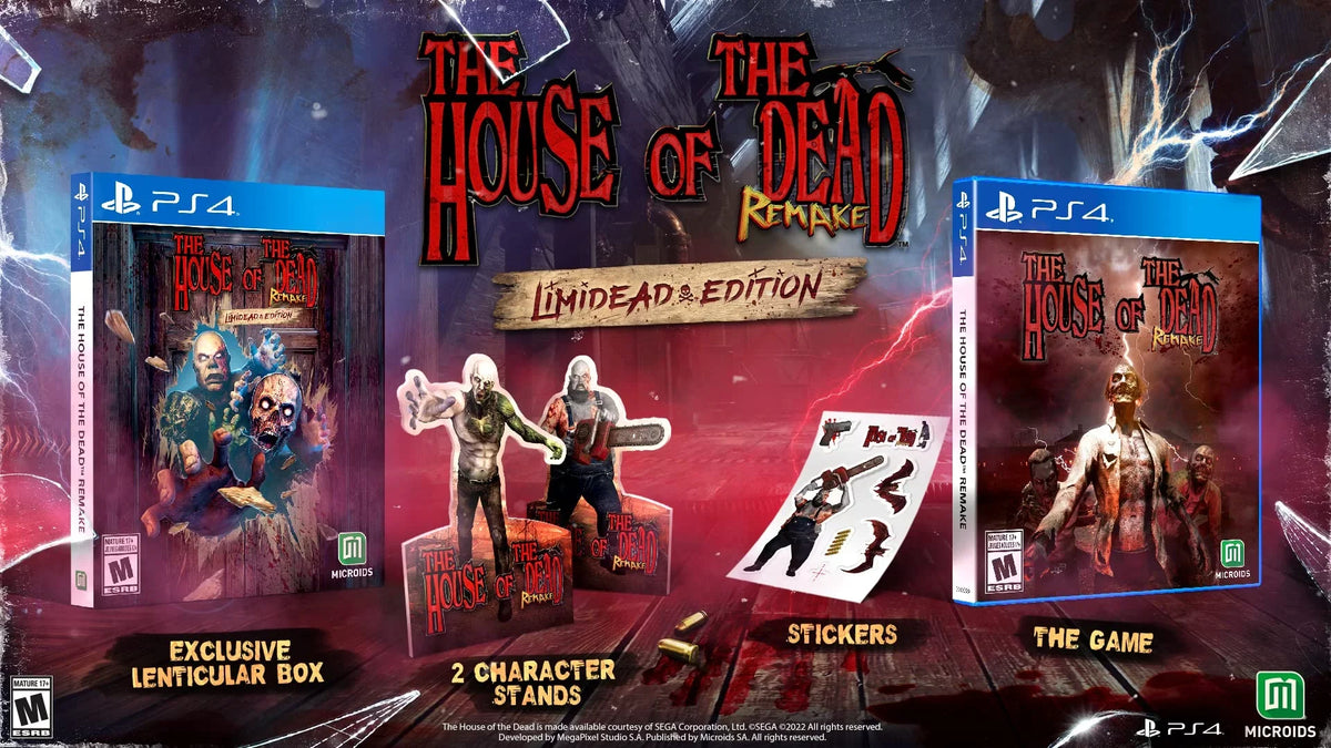 The House Of The Dead: Remake - Limidead Edition (Ps4) - Experience the Thrills of The House Of The Dead: Remake - Limidead Edition on