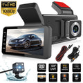 Dual Lens Car  Dash Cam Video Recorder -Sensor 1080P Front And Rear Camera