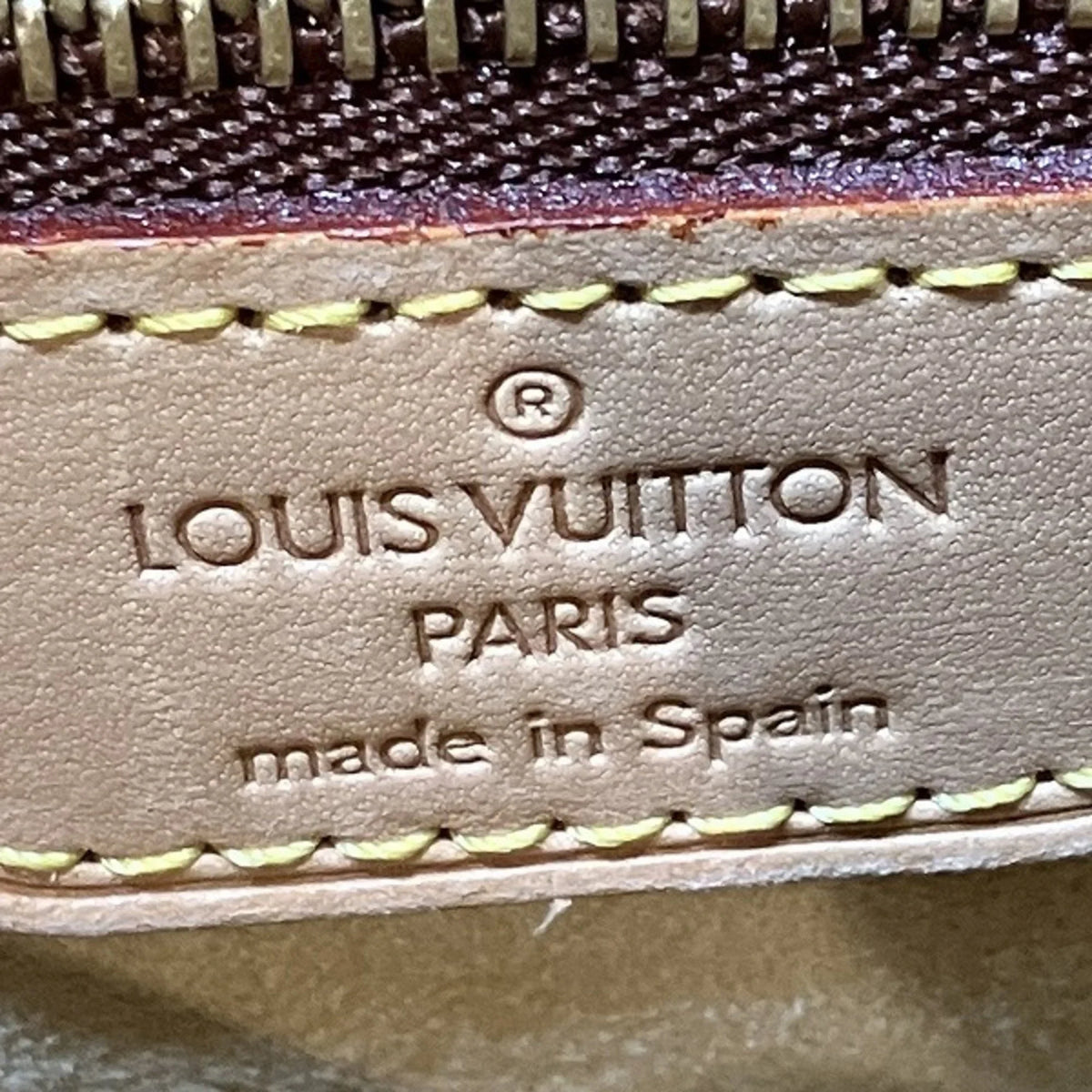 Pre-Owned Louis Vuitton Monogram Looping   Bag Tote Women's (Good)