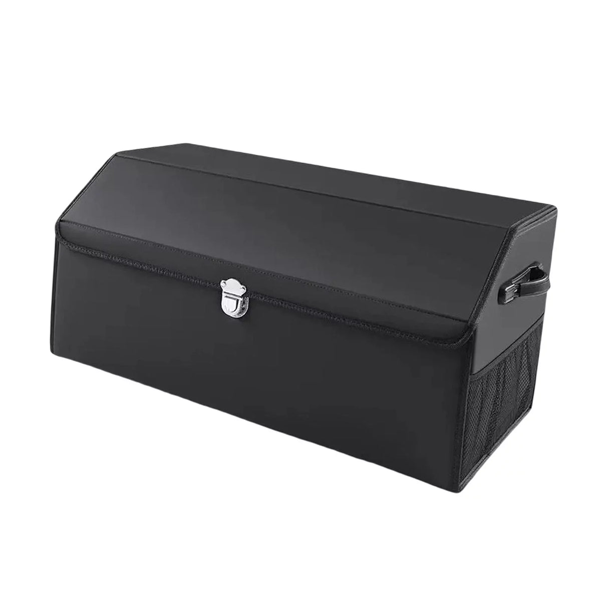 Car Trunk Organizer Dustproof with Handles Foldable Car Storage Box Bin for Cars