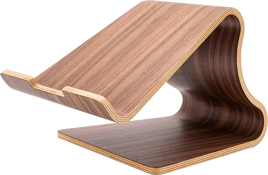 Laptop Holder，Wood MacBook Stand，Sturdy and Stable，No Need to Install a Universal Notebook Cooling