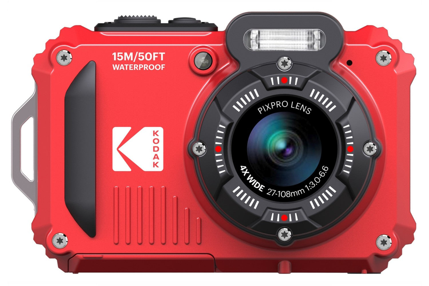 Kodak   Digital Camera (Red)+ Extra Battery +  - 32GB Kit