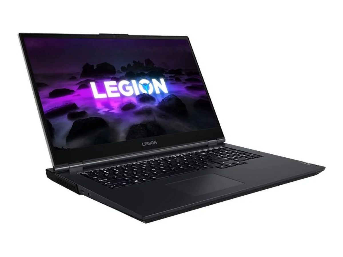 Lenovo Legion 5 17ACH6H 82JY - 180-degree hinge design -  Ryzen 7 5800H / 3.2 GHz - Win 11 Home -   3060  - 16   - 256   NVMe - 17.3"  1920 x 1080 (Full ) @ 144 Hz - Wi-Fi 6 - phantom blue (top), shadow black (bottom) - kbd: